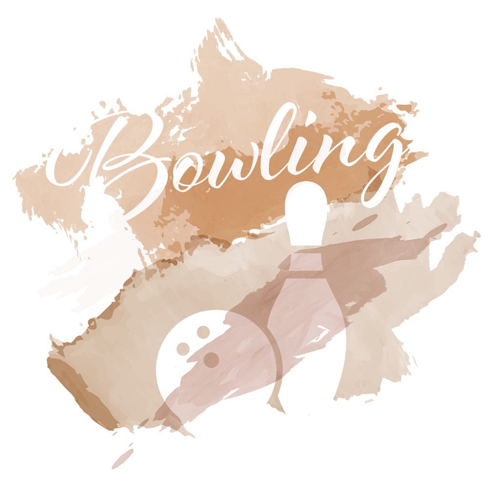 Watercolor Splash Bowling Fabric Panel